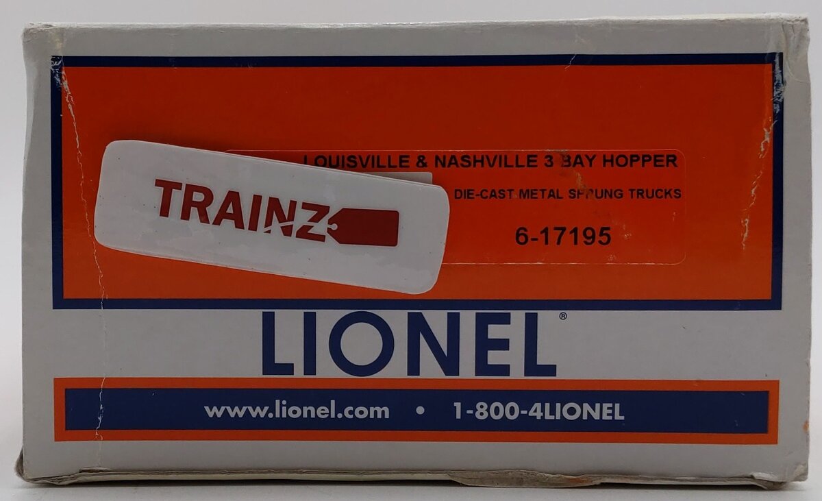 Lionel 6-17195 O Gauge Louisville & Nashville 3-Bay ACF Hopper #240850 LN/Box