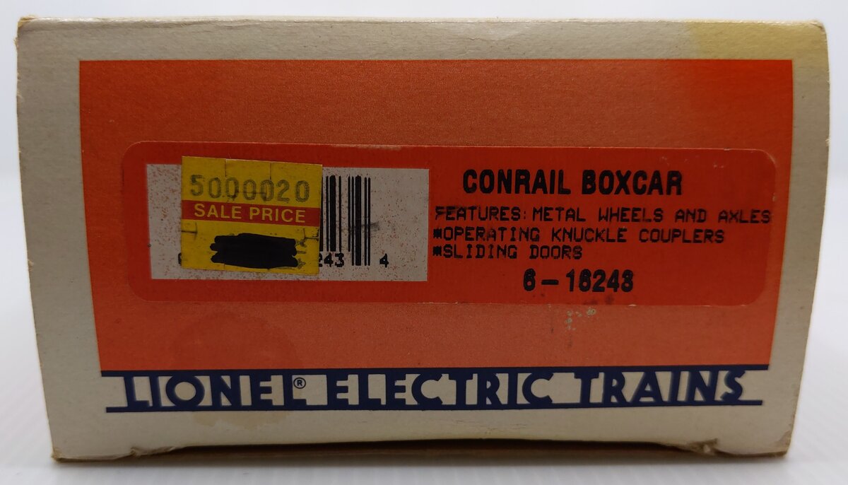 Lionel 6-16243 O Gauge Conrail Boxcar LN/Box