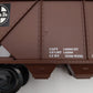 Industrial Rail 4102 O Santa Fe 4-Bay Covered Hopper EX/Box