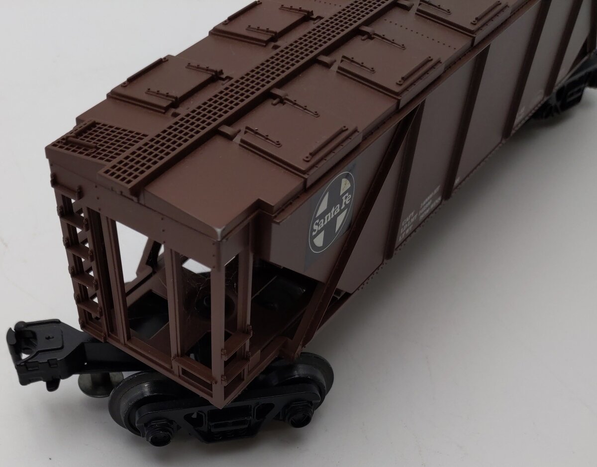 Industrial Rail 4102 O Santa Fe 4-Bay Covered Hopper EX/Box