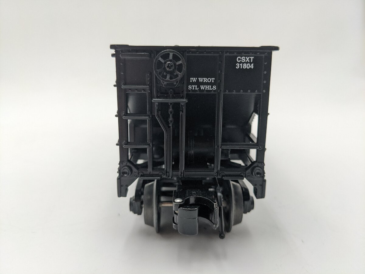 RMT 96204 CSX O Gauge 2-Bay Hopper #31804 EX