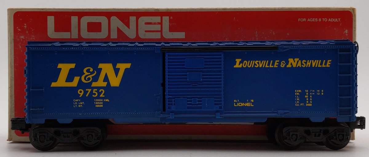 Lionel 6-9752 O Gauge Louisville and Nashville Boxcar LN/Box