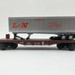 Lionel 6-16357 O Gauge Louisville and Nashville Flatcar w/Trailer EX