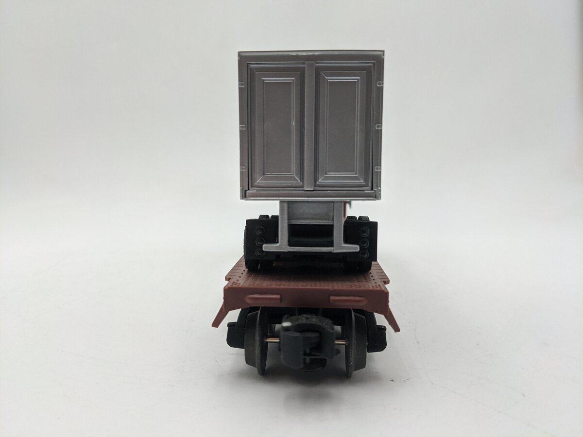 Lionel 6-16357 O Gauge Louisville and Nashville Flatcar w/Trailer EX