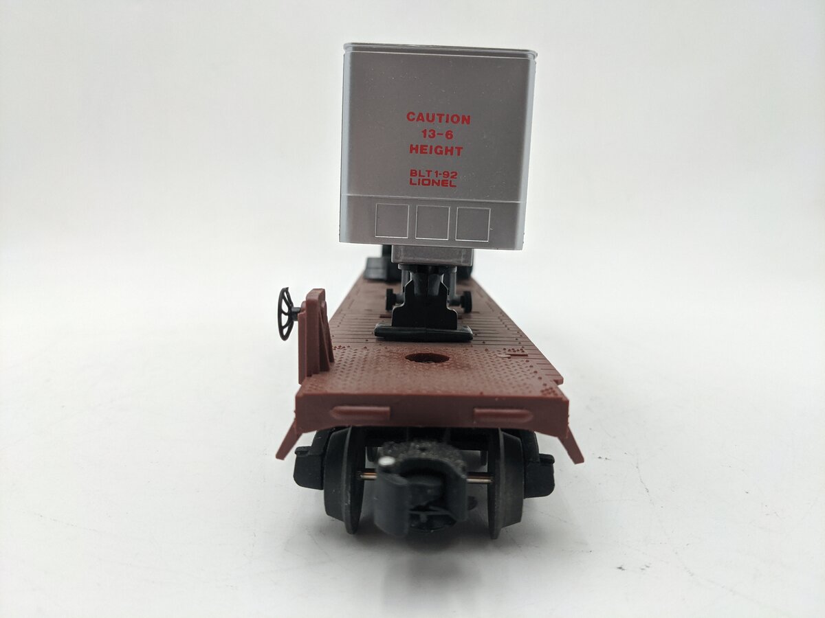 Lionel 6-16357 O Gauge Louisville and Nashville Flatcar w/Trailer EX