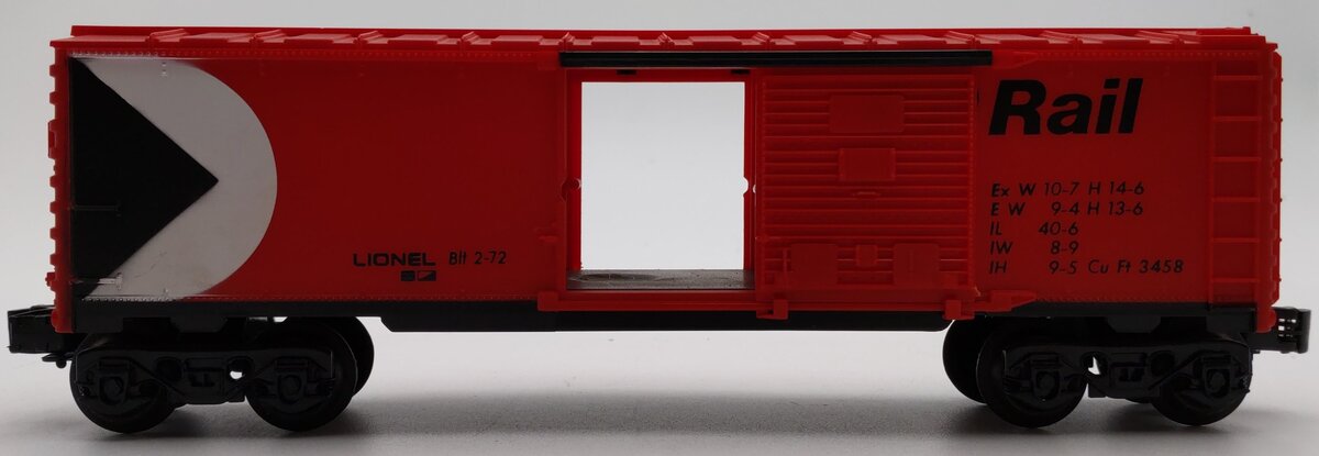 Lionel 6-9703 O Gauge CP Rail Red Box Car EX/Box