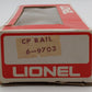 Lionel 6-9703 O Gauge CP Rail Red Box Car EX/Box