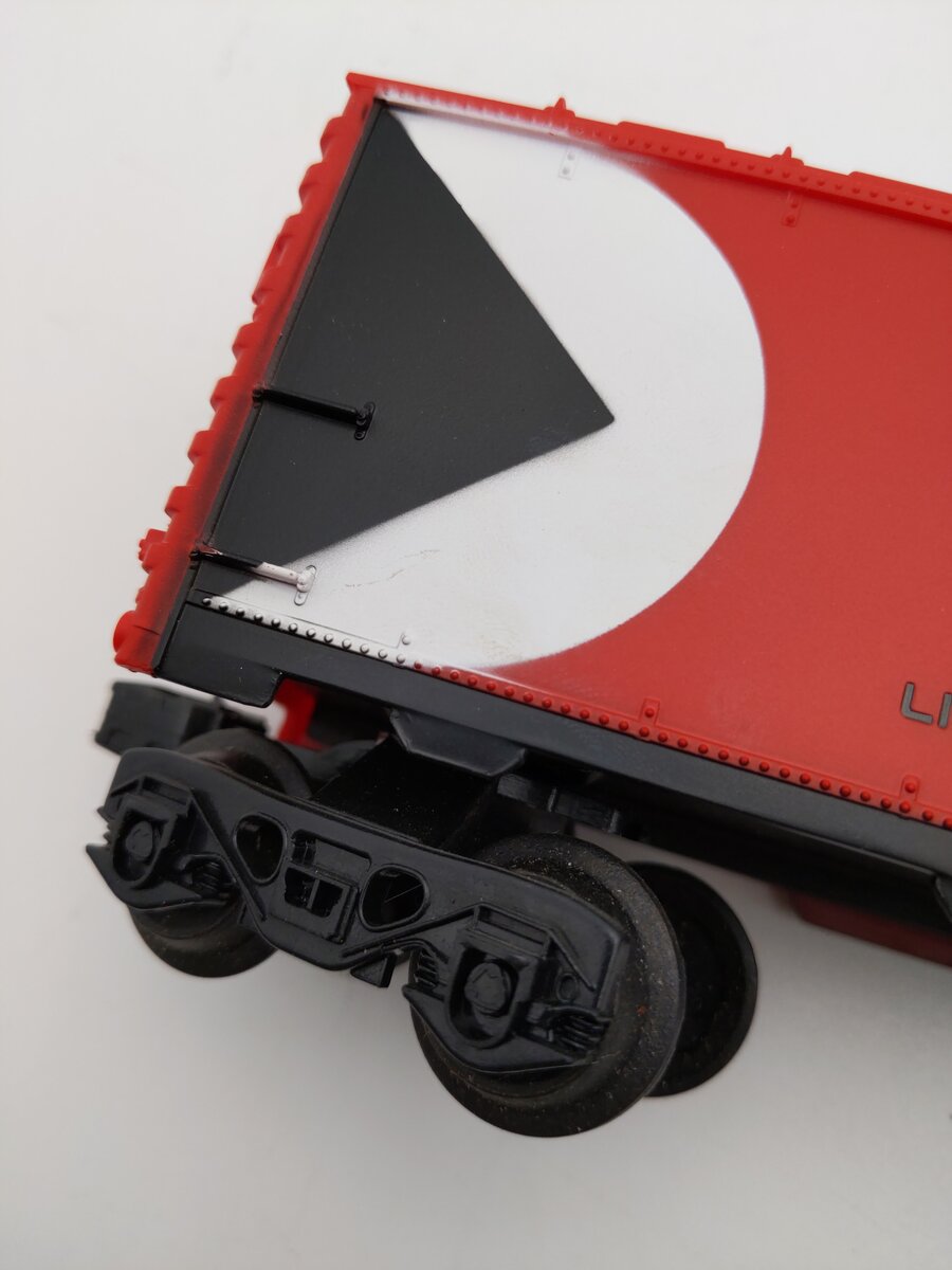 Lionel 6-9703 O Gauge CP Rail Red Box Car EX/Box