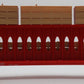 Lionel 6-16381 O Gauge CSXT Center I-Beam Flatcar w/ Wood Load LN/Box