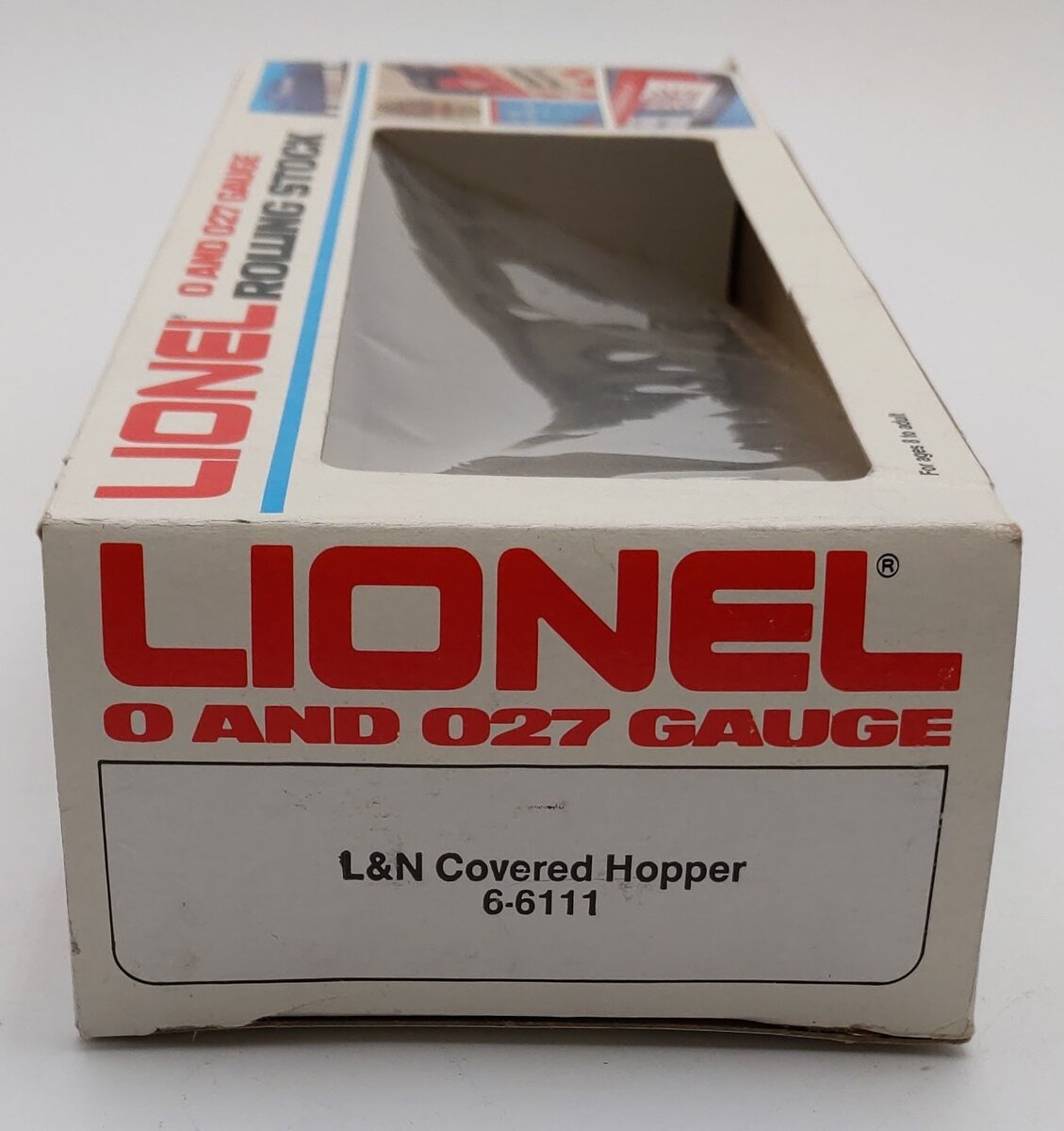 Lionel 6-6111 O Gauge Louisville & Nashville Gray Covered Hopper EX/Box