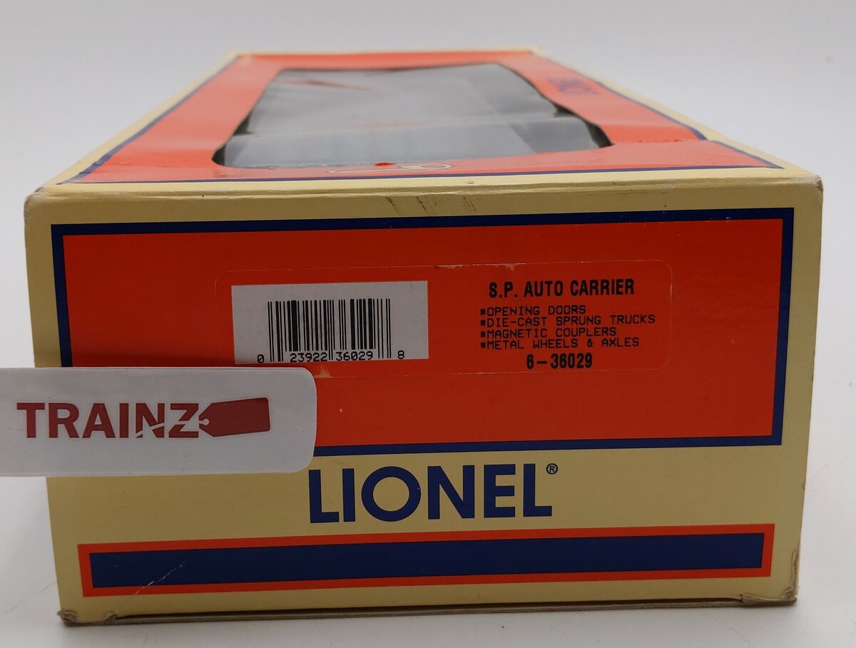 Lionel 6-36029 Southern Pacific Auto Carrier #516712 LN/Box