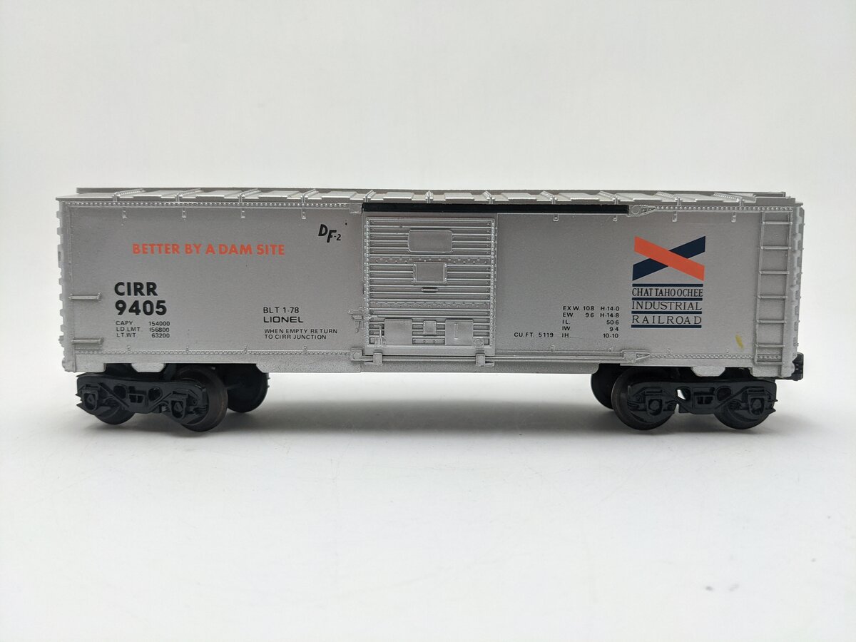 Lionel 6-9405 O Gauge Chattahoochee Industrial Boxcar #9405 EX