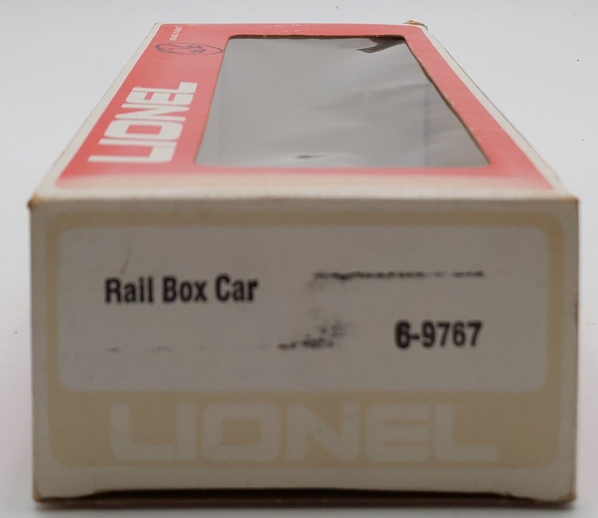 Lionel 6-9767 O Gauge Rail Box Boxcar LN/Box