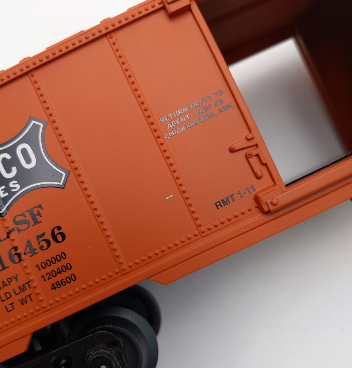 RMT 96410B O Gauge SLSF "Frisco" Boxcar #116456 EX/Box