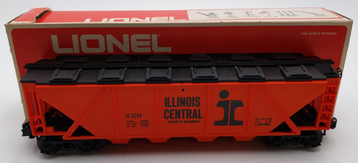 Lionel 6-9264 O Gauge Illinois Central Quad Hopper #9264 LN/Box