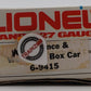 Lionel 6-9415 O Gauge Providence & Worcester Boxcar EX/Box