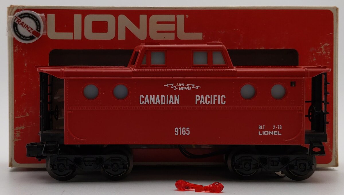 Lionel 6-9165 O Gauge Canadian Pacific N5C Porthole Lighted Caboose EX/Box
