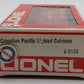Lionel 6-9165 O Gauge Canadian Pacific N5C Porthole Lighted Caboose EX/Box