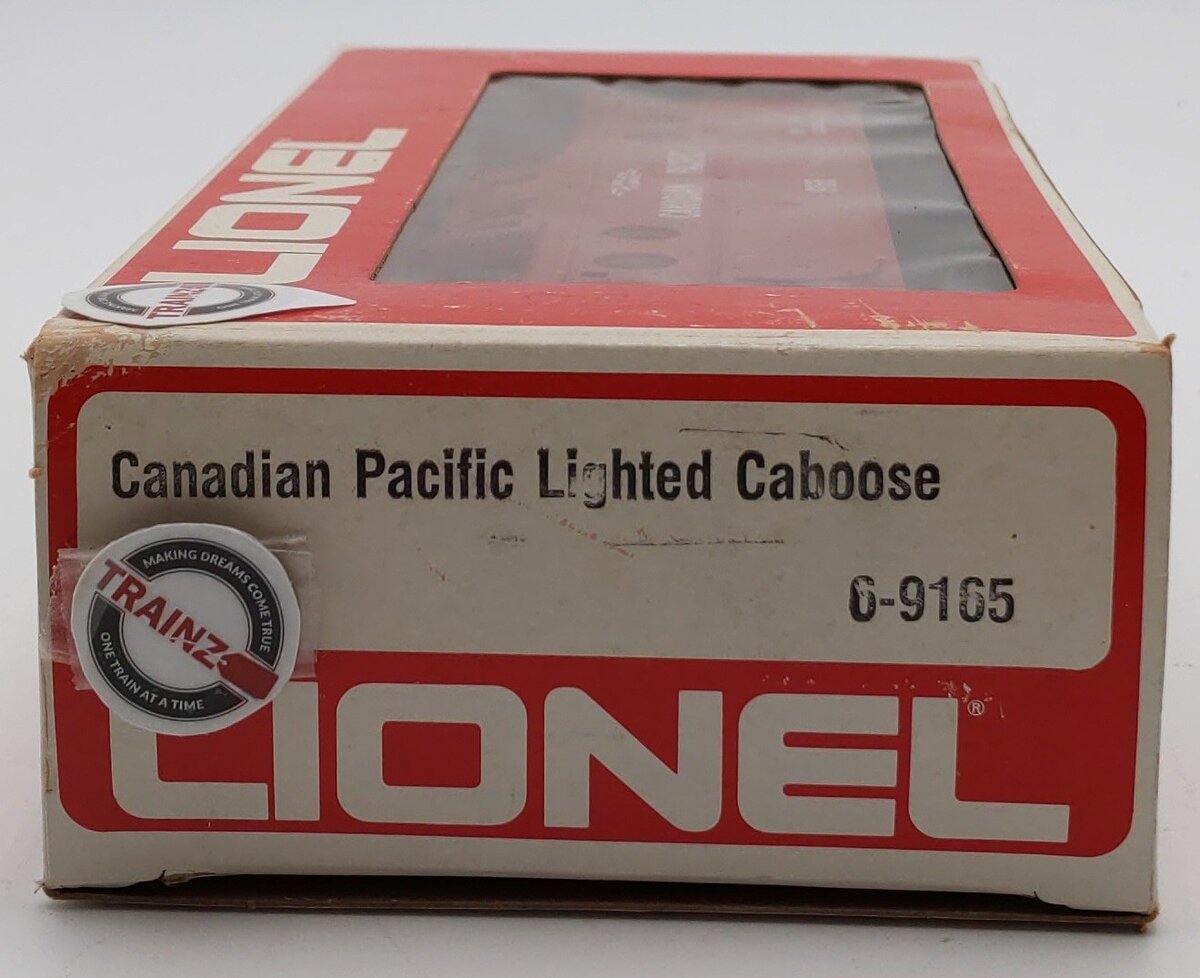 Lionel 6-9165 O Gauge Canadian Pacific N5C Porthole Lighted Caboose EX/Box