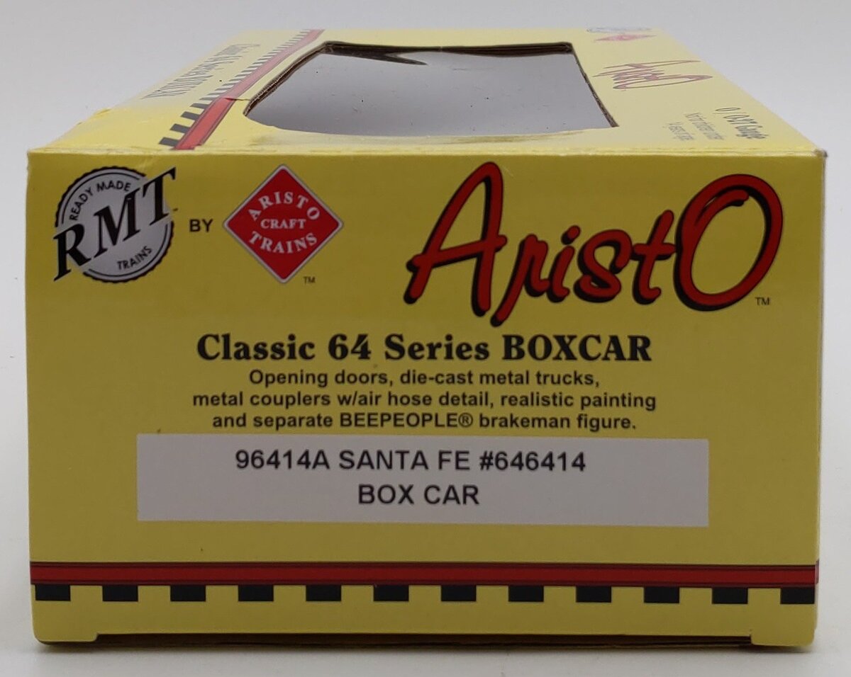 RMT 96414A O Gauge Santa Fe Boxcar #646414 EX/Box