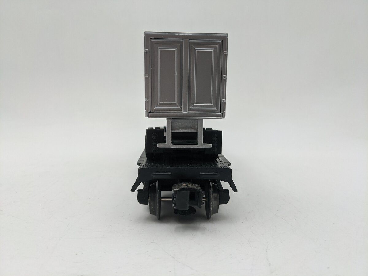 Lionel 6-19415 O Gauge Erie Flatcar #7200 w/ Trailer EX