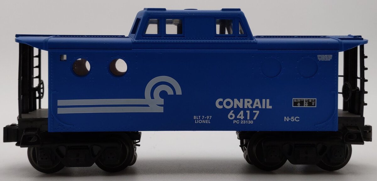 Lionel 6-19738 Conrail N5C Porthole Caboose EX/Box