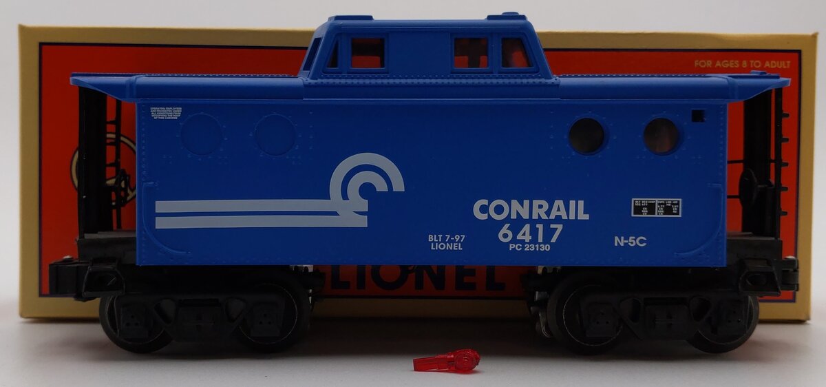 Lionel 6-19738 Conrail N5C Porthole Caboose EX/Box