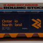 Lionel 6-6100 O Gauge Ontario Northland Covered Quad Hopper EX/Box
