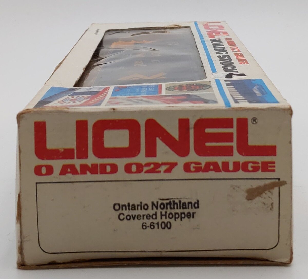 Lionel 6-6100 O Gauge Ontario Northland Covered Quad Hopper EX/Box