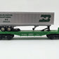 Lionel 6-16308 O Gauge Burlington Northern Flatcar w/Trailer #298224 EX
