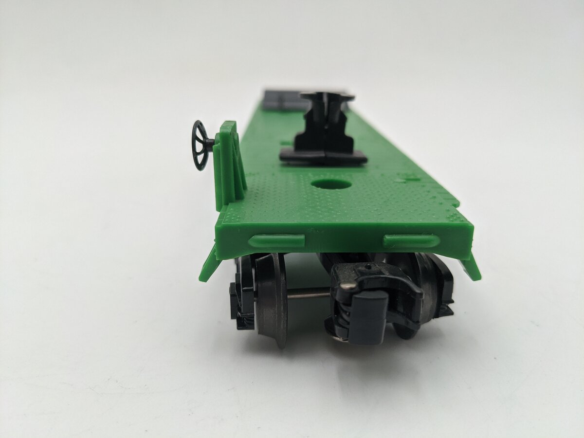Lionel 6-16308 O Gauge Burlington Northern Flatcar w/Trailer #298224 EX