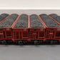 MTH 20-97081 O Louisville & Nashville Premier 4-Bay Hopper Car Set (Set of 6) EX