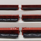 MTH 20-97081 O Louisville & Nashville Premier 4-Bay Hopper Car Set (Set of 6) EX