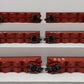 MTH 20-97081 O Louisville & Nashville Premier 4-Bay Hopper Car Set (Set of 6) EX