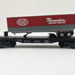 MTH 30-7608 O Gauge New York Central Pacemaker Flatcar with Trailer #499706 EX