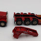 First Gear 1:50 Scale Peterbilt 379 3-axle semi-tractor W/ Rogers lowboy trailer VG