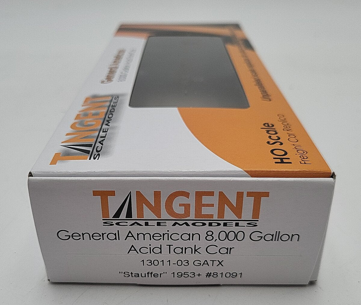 Tangent 13011-03 HO Scale Stauffer Chemical Tank Car #81091 LN/Box