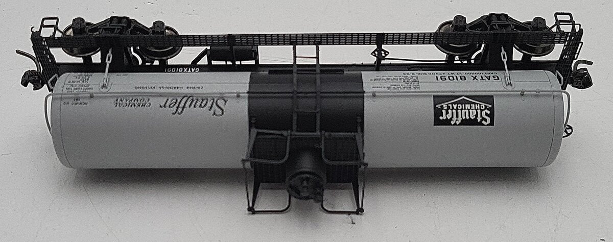 Tangent 13011-03 HO Scale Stauffer Chemical Tank Car #81091 LN/Box