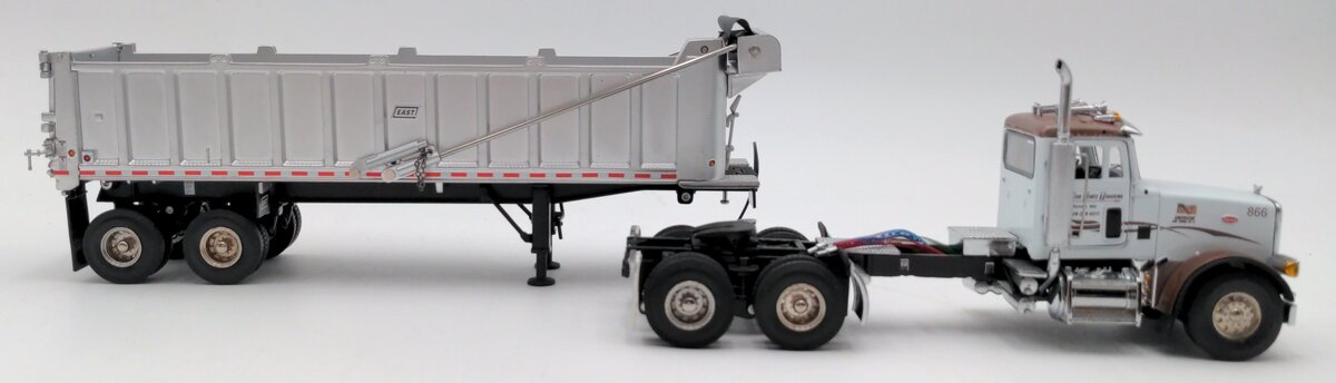 Sword Models SW2044-RKT 1:50 Rick Kuntz Peterbilt 357 w/ East Dump Trailer VG