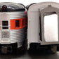 MTH 20-5666a O New Haven 2-Car 70' Streamlined Baggage/Observation Passenger Set LN/Box
