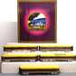 MTH 20-6515 O Gauge Seaboard 70' ABS Streamlined Passenger 5-Car Set EX/Box