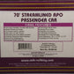 MTH 20-68145 O Norfolk & Western 70’ ABS RPO Passenger Car (Smooth) EX/Box