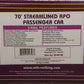 MTH 20-68145 O Norfolk & Western 70’ ABS RPO Passenger Car (Smooth) EX/Box
