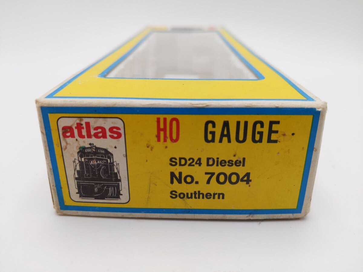 Atlas 7004 HO Southern SD-24 Diesel Locomotive #2504 EX/Box