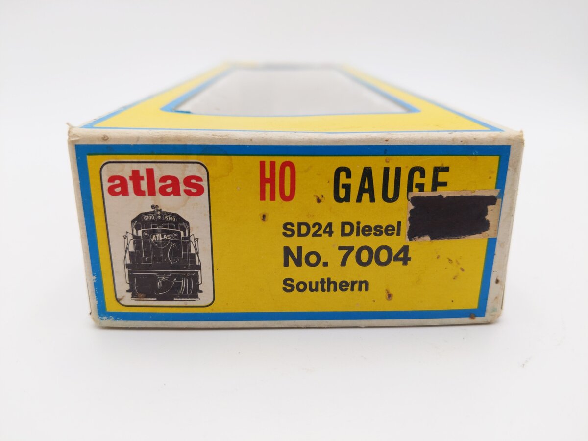 Atlas 7004 HO Southern SD-24 Diesel Locomotive #2504 EX/Box