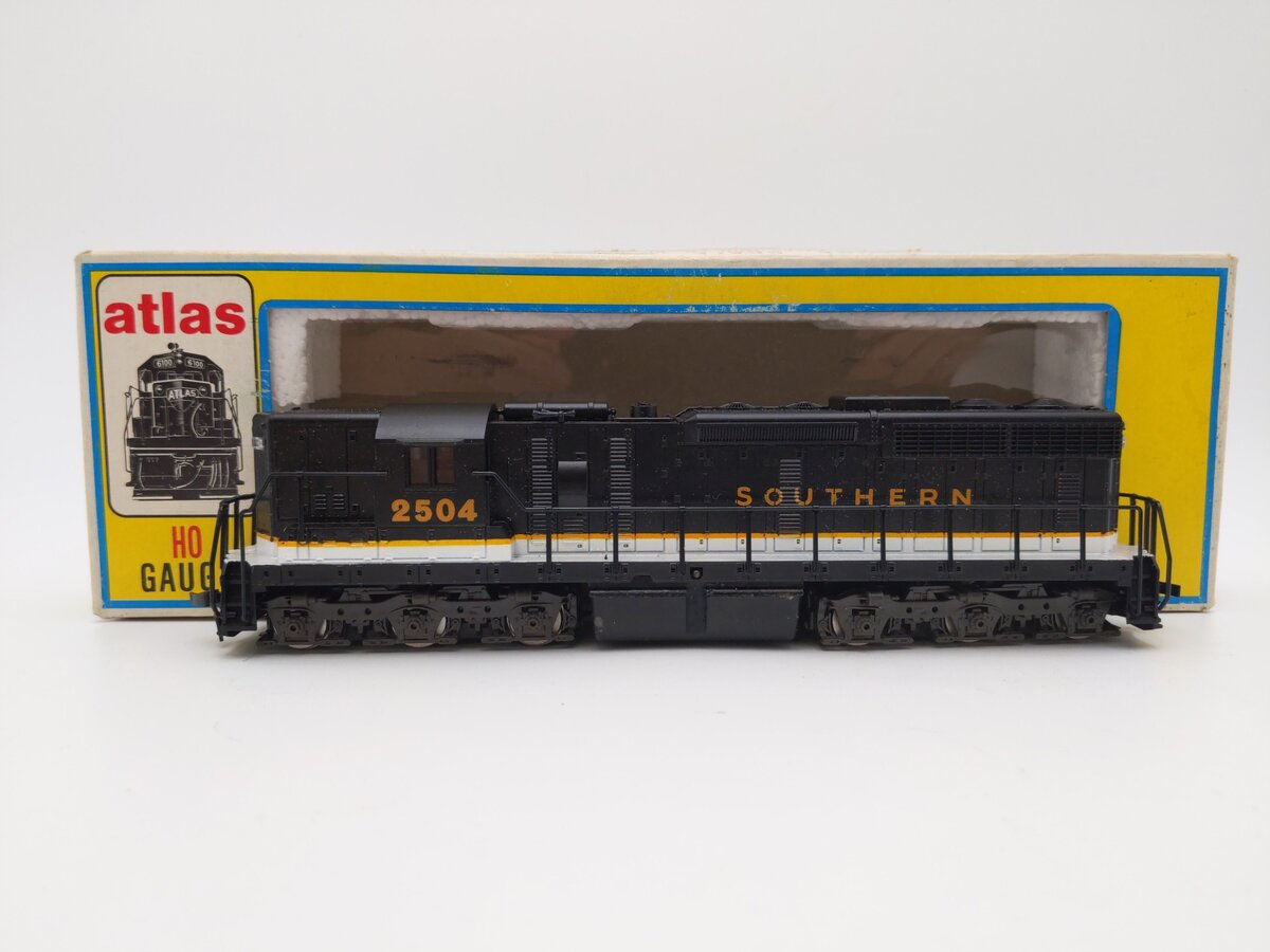 Atlas 7004 HO Southern SD-24 Diesel Locomotive #2504 EX/Box