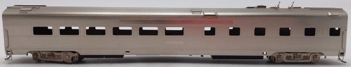 Soho 0714 HO Nickel Plated Brass Santa Fe #1485 Diner Car EX/Box
