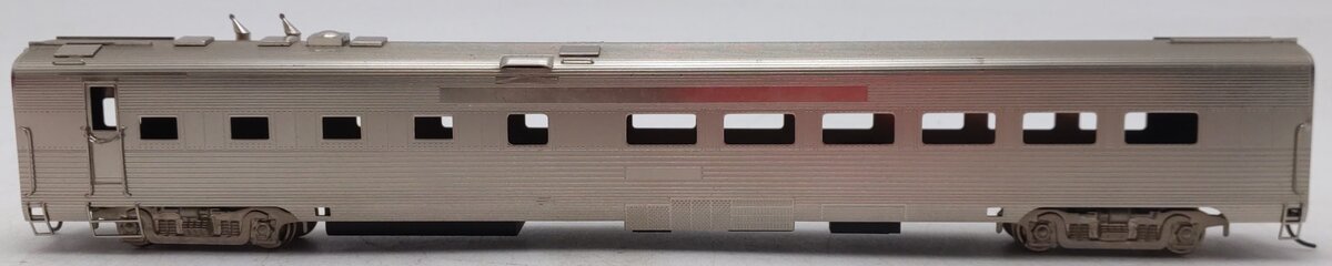 Soho 0714 HO Nickel Plated Brass Santa Fe #1485 Diner Car EX/Box