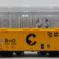 Kadee 8653 HO B&O Chessie System PS-2 2-Bay Covered Hopper Freight Car #631420  EX/Box