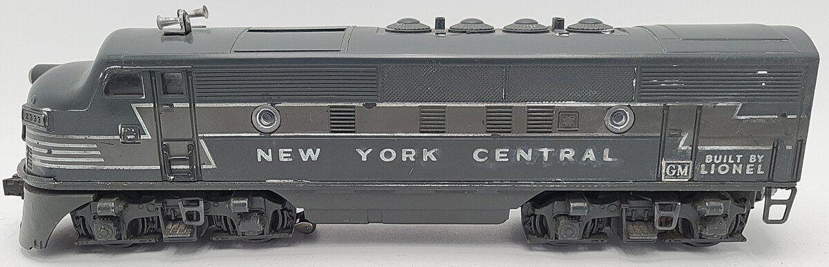 Lionel 2333 Vintage O New York Central F-3 AA Diesel Set - Rubber Stamped EX